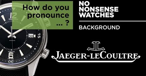 how do you pronounce panerai|jaeger lecoultre how to pronounce.